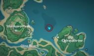 Third Ruin Mural location (Image via Genshin Impact)